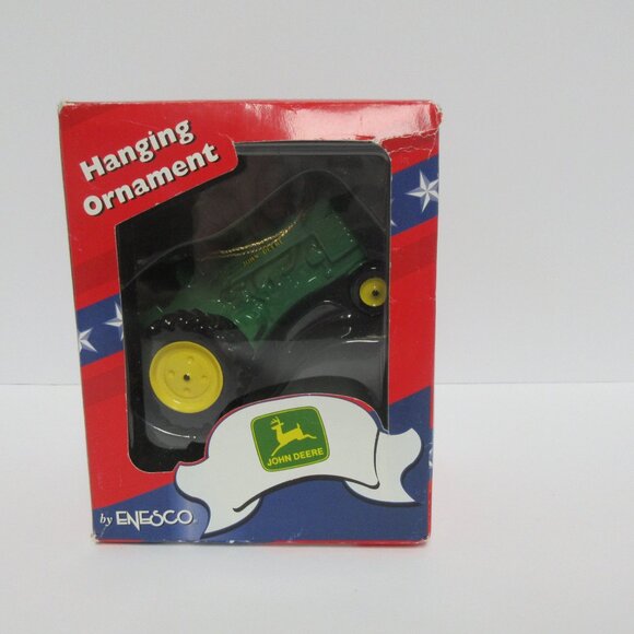 Enesco America's Favorites John Deere Tractor Hanging Ornaments Holiday #785458 - Picture 2 of 5